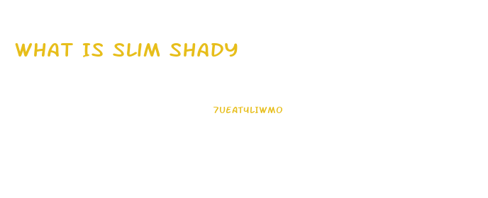 What Is Slim Shady