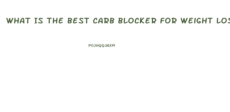 What Is The Best Carb Blocker For Weight Loss