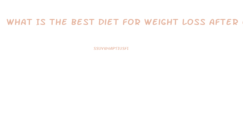 What Is The Best Diet For Weight Loss After 60