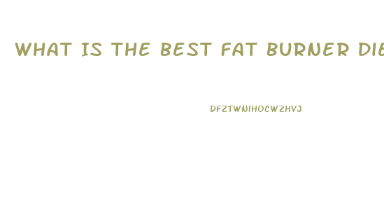 What Is The Best Fat Burner Diet Pill