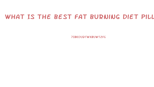 What Is The Best Fat Burning Diet Pill