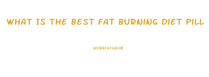 What Is The Best Fat Burning Diet Pill