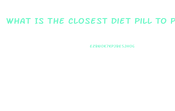 What Is The Closest Diet Pill To Phentermine Online