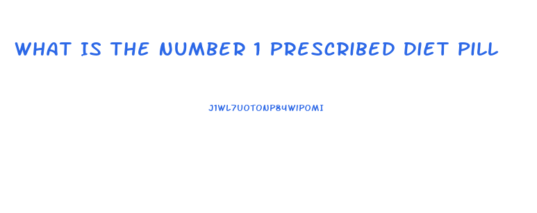 What Is The Number 1 Prescribed Diet Pill