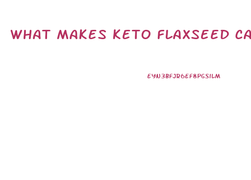 What Makes Keto Flaxseed Cake Gummy