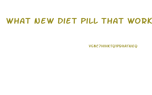 What New Diet Pill That Works On Metabolismm