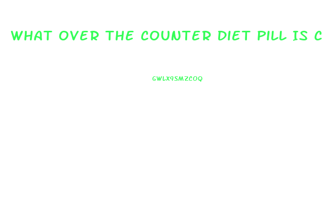 What Over The Counter Diet Pill Is Comparable To Phentermine