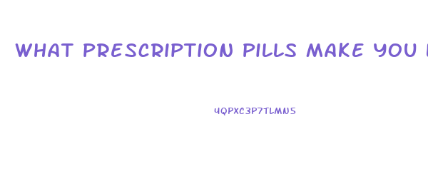 What Prescription Pills Make You Lose Weight