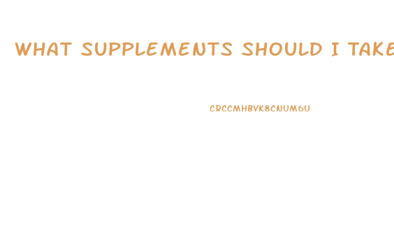 What Supplements Should I Take To Build Muscle And Lose Weight
