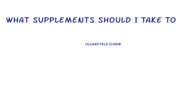 What Supplements Should I Take To Lose Weight And Build Lean Muscle