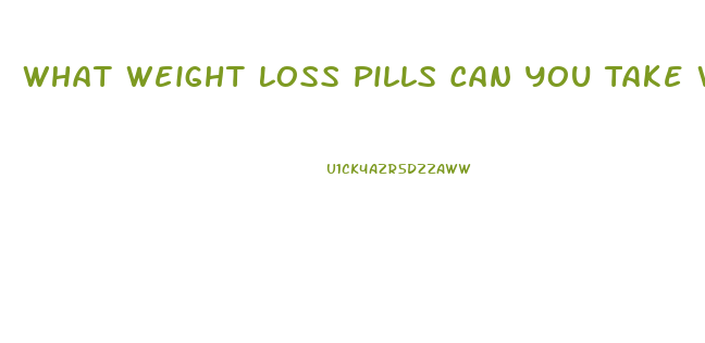 What Weight Loss Pills Can You Take With Depression