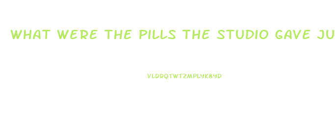 What Were The Pills The Studio Gave Judy Garland To Lose Weight