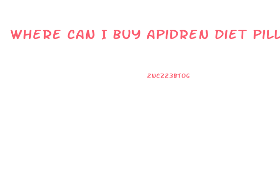 Where Can I Buy Apidren Diet Pill