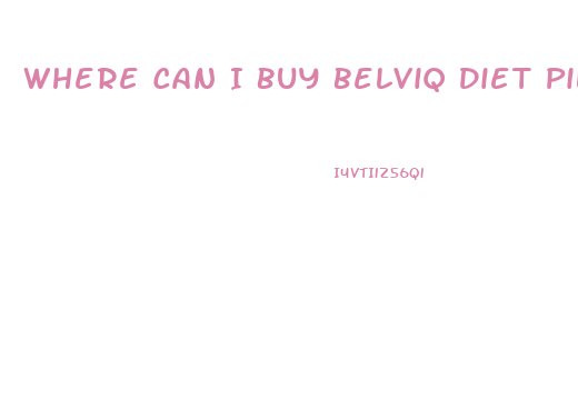 Where Can I Buy Belviq Diet Pill