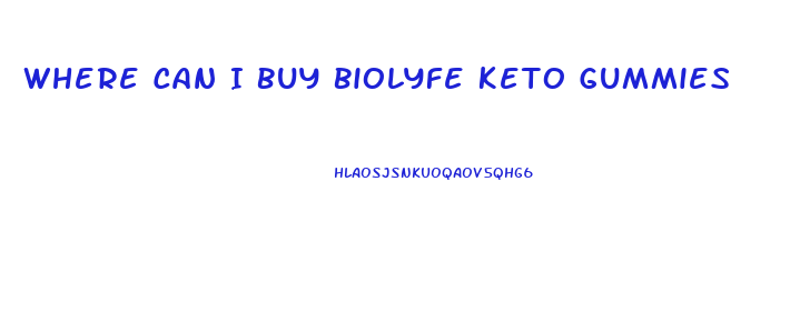 Where Can I Buy Biolyfe Keto Gummies