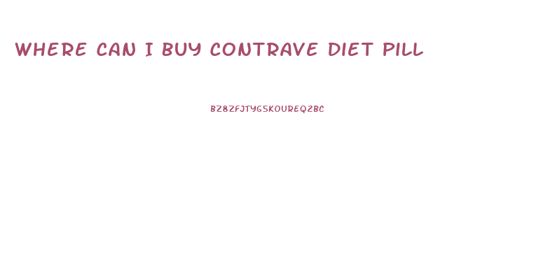 Where Can I Buy Contrave Diet Pill