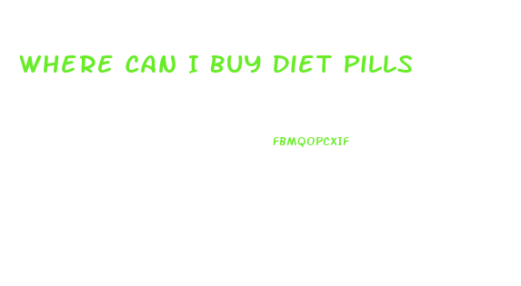 Where Can I Buy Diet Pills