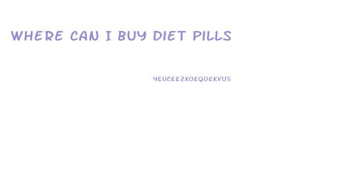 Where Can I Buy Diet Pills