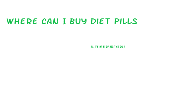 Where Can I Buy Diet Pills