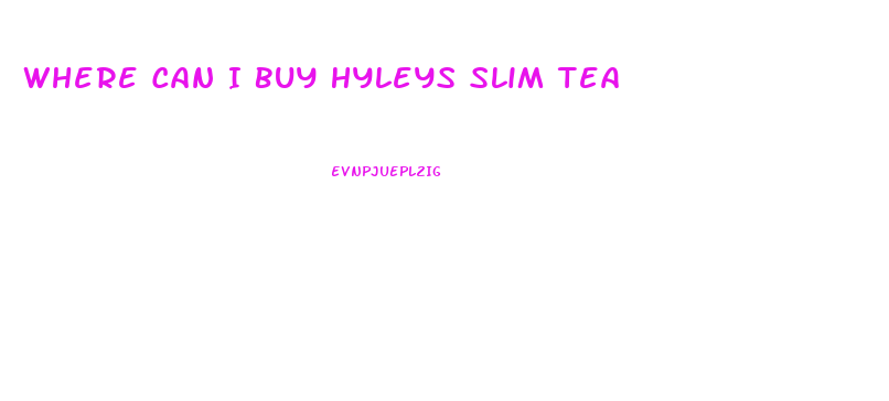 Where Can I Buy Hyleys Slim Tea
