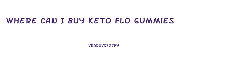 Where Can I Buy Keto Flo Gummies