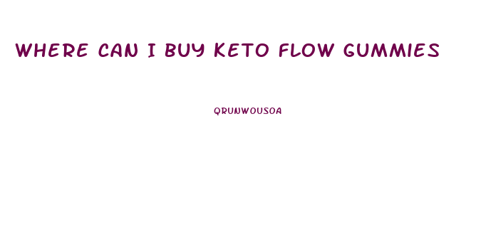Where Can I Buy Keto Flow Gummies