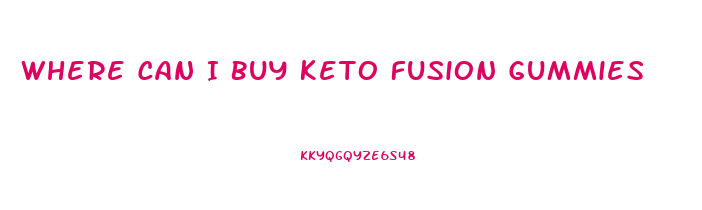 Where Can I Buy Keto Fusion Gummies