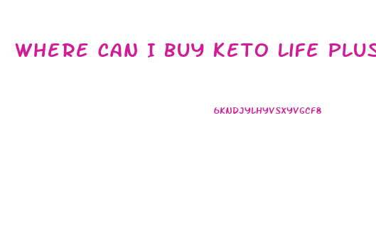 Where Can I Buy Keto Life Plus Gummies