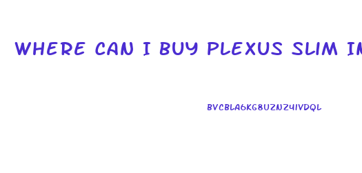 Where Can I Buy Plexus Slim In Stores