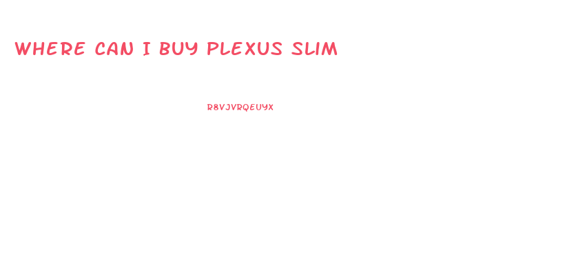 Where Can I Buy Plexus Slim