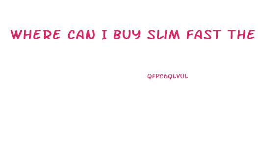 Where Can I Buy Slim Fast The Cheapest