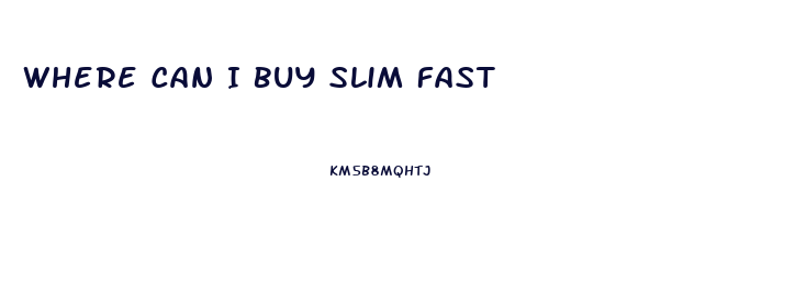 Where Can I Buy Slim Fast