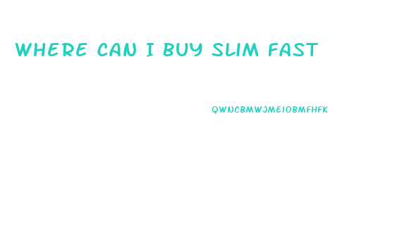 Where Can I Buy Slim Fast