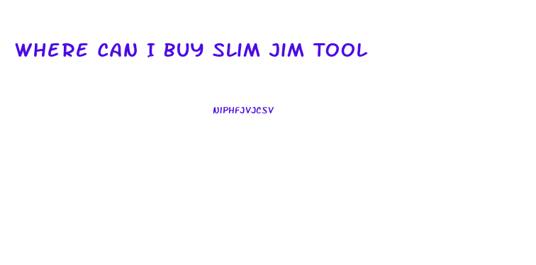 Where Can I Buy Slim Jim Tool