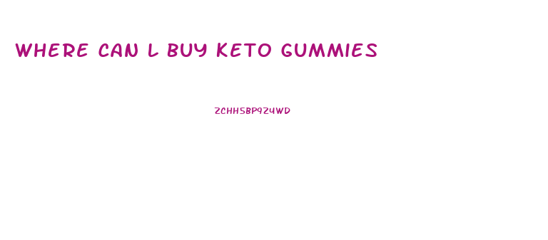 Where Can L Buy Keto Gummies