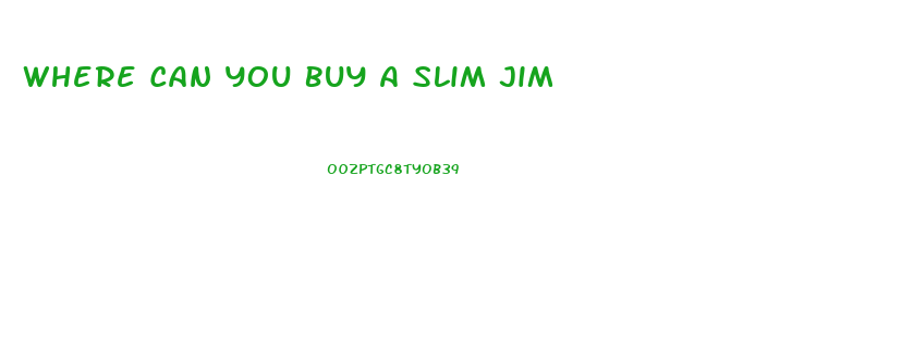 Where Can You Buy A Slim Jim