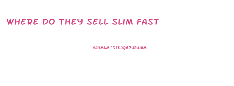 Where Do They Sell Slim Fast