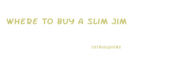 Where To Buy A Slim Jim