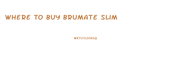 Where To Buy Brumate Slim