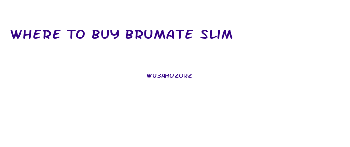 Where To Buy Brumate Slim