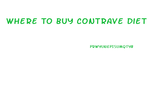 Where To Buy Contrave Diet Pill