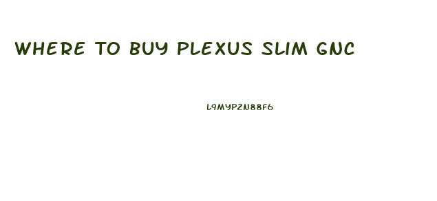 Where To Buy Plexus Slim Gnc