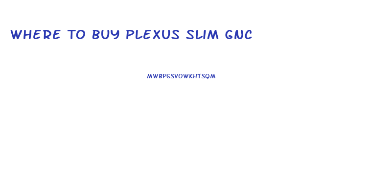 Where To Buy Plexus Slim Gnc