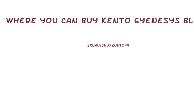 Where You Can Buy Kento Gyenesys Blend Diet Pill