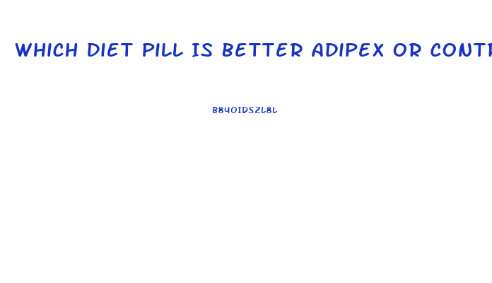 Which Diet Pill Is Better Adipex Or Contrave