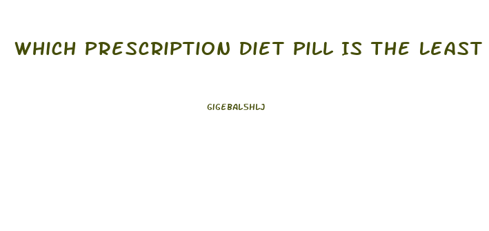 Which Prescription Diet Pill Is The Least Bad For You