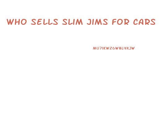 Who Sells Slim Jims For Cars