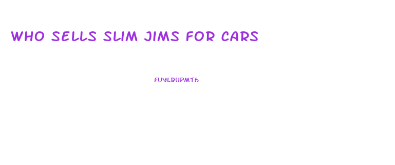 Who Sells Slim Jims For Cars